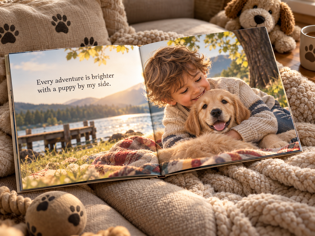 Puppy Adventures - interior page spread