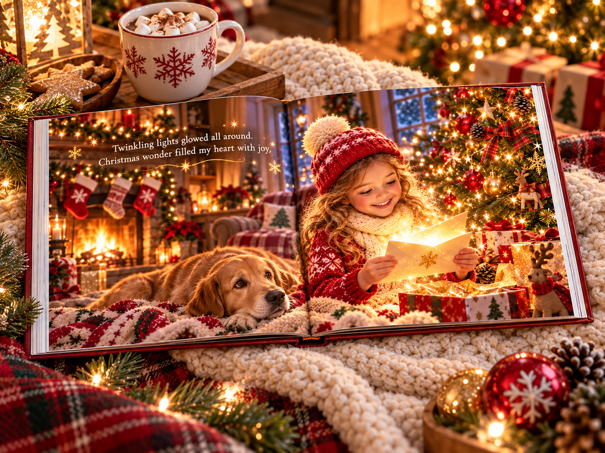 Christmas Wonder - interior page spread